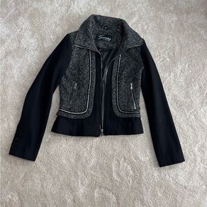 Guess Black and Gray Women's Blazer